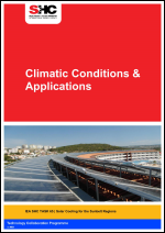 Solar Cooling for the Sunbelt Regions: Climatic Conditions & Applications